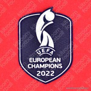 Original Player Issue 2025 England Women European Champions 2022 Patch (Sporting ID)