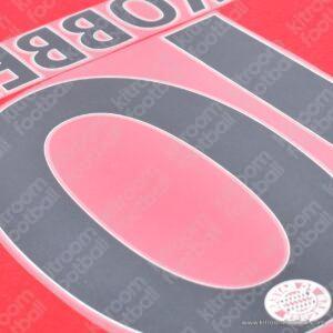 2012-14 Bayern Munich Home Name Set #10 ROBBEN (Repro) v1 - Image 2