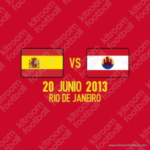 2013 FIFA Confederations Cup Spain Home Match Details MDT Patch vs TAHITI (Repro)
