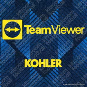 2021-22 Manchester United Third Sponsor Patch TEAMVIEWER + KOHLER (Repro) - Image 1
