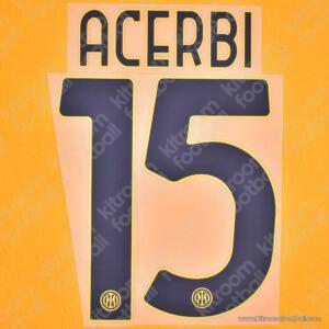 2024-25 Inter Milan Third Name Set #15 ACERBI (Repro)