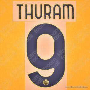 2024-25 Inter Milan Third Name Set #9 THURAM (Repro)