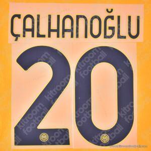2024-25 Inter Milan Third Name Set #20 CALHANOGLU (Repro)