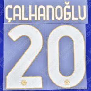 2024-25 Inter Milan Away Name Set #20 CALHANOGLU (Repro)