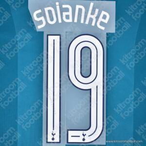 2024-25 Tottenham Cup Third Name Set #19 SOIANKE (Repro)