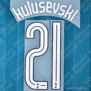 2024-25 Tottenham Cup Third Name Set #21 KULUSEVSKI (Repro)