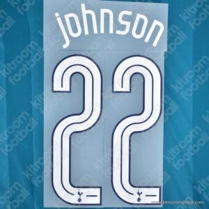 2024-25 Tottenham Cup Third Name Set #22 JOHNSON (Repro)