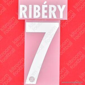 Official Reissue 2013-14 Bayern Munich Home Name Set #7 RIBÉRY (DekoGraphics)