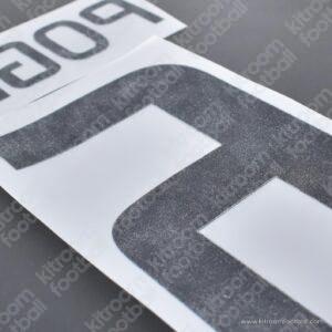 2014-15 Juventus Away & Third Name Set #6 POGBA (Repro) - Image 2