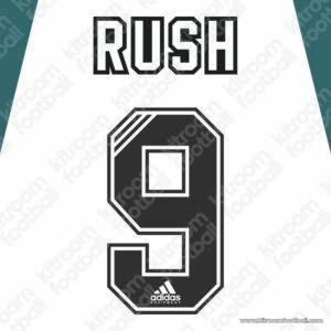 1993-94 Liverpool Away Name Set #9 Ian RUSH (Repro)