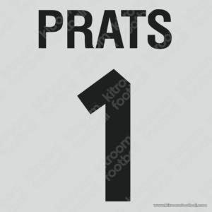 2002-04 Real Betis Goalkeeper Name Set #1 Toni PRATS (Repro)