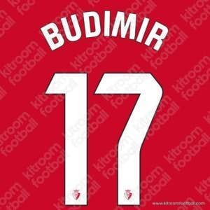 2023-26 Osasuna Home Name Set #17 BUDIMIR (Repro)