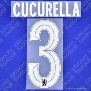 2024-25 Chelsea Cup Home Name Set #3 CUCURELLA (Repro)