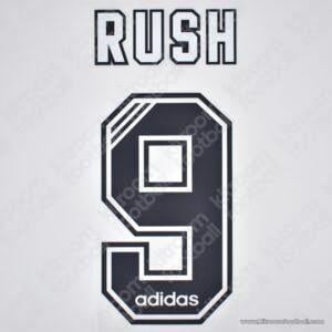 1994-95 Liverpool Away Name Set #9 RUSH (Repro)