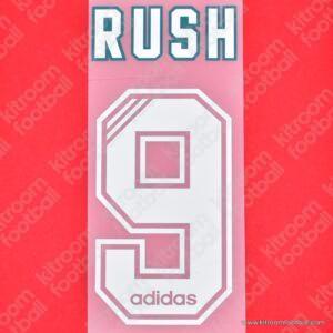 1994-95 Liverpool Home Name Set #9 RUSH (Repro)