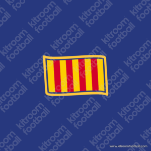 2007-08 Barcelona Flag for Collar Restauration Patch (Repro)