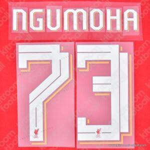 2024-25 Liverpool Cup Home Name Set #73 NGUMOHA (Repro)