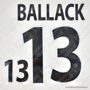2000 Germany UEFA Euro Home Name Set #13 BALLACK (Repro)