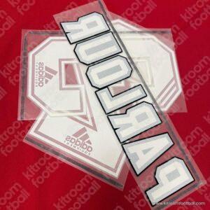 1993-94 Arsenal Home Name Set #23 PARLOUR (Repro) - Image 3