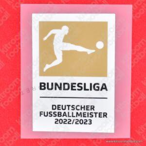 2023-24 Bayern Munich Bundesliga 2022/2023 DEUTSCHER FUSSBALLMEISTER Patch (Repro)