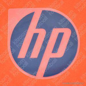 Official 2024-25 Real Madrid Away Sponsor Patch HP Navy Blue Pearl - Image 1