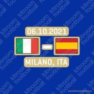 2023-24 Italy Home Match Details MDT Patch Finalissima vs Spain (Repro)