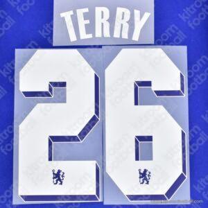 2011-12 Chelsea Cup Home Name Set #26 TERRY (Repro)