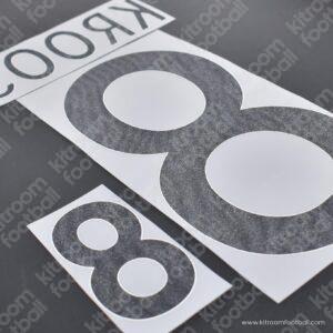 2020-21 Germany UEFA Euro Away Name Set #8 KROOS (Repro) - Image 2