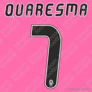 2014-15 Porto Primeira Liga Third Name Set #7 QUARESMA (Repro)