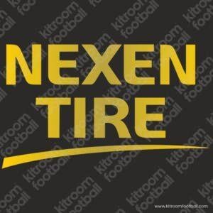 2022-23 Manchester City Away Sleeve Sponsor Patch NEXEN TIRE (Repro)