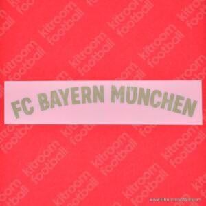 Official 2024-25 Bayern Munich Bundesliga Fourth Sponsor Patch Club Name (DekoGraphics)
