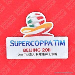 2011 Coppa Italia SUPERCOPPA TIM Beijing Patch (Repro)