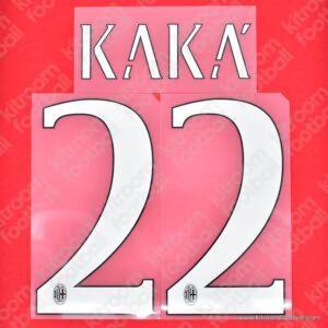 2014-15 AC Milan Home Name Set #22 KAKÁ (Repro)