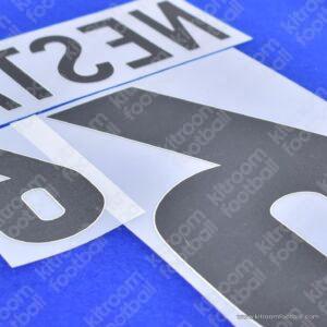 1998 Italy FIFA World Cup Home Name Set #6 NESTA (Repro) - Image 3