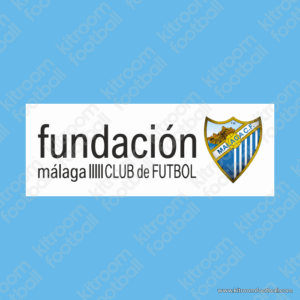 2009-10 Malaga CF Sponsor Patch FUNDACION PEACE CUP (Repro)