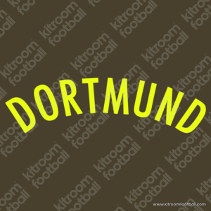 2024-25 Borussia Dortmund Goalkeeper Name Block CLUB (Repro) - Image 1