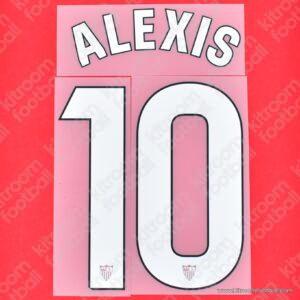 Original Player Issue 2025-26 Sevilla Away Name Set #10 ALEXIS