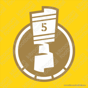 2021-22 Borussia Dortmund Bundesliga DBF POKAL 5 Patch (Repro)