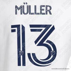 2024-26 Vancouver Whitecaps MLS Major League Soccer Home Name Set #13 MULLER (Repro)