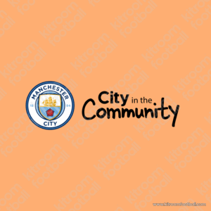 2022-23 Manchester City Goalkeeper Sponsor Patch City in The Community (Repro)