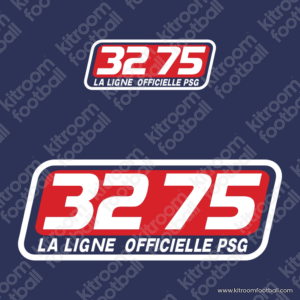 2004-05 PSG Ligue One Sponsor Patch LA LIGNE OFFICIELLE 32 75 (Repro)