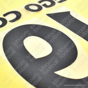 2014-15 Chelsea Premier League Away Name Set #19 DIEGO COSTA (Repro) - Image 2