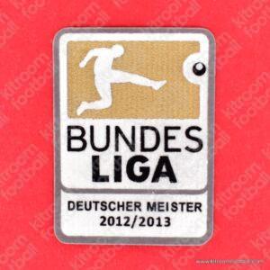 2013-14 Bayern Munich Bundesliga 2012/13 Winners DEUTSCHER MEISTER Patch (Repro)