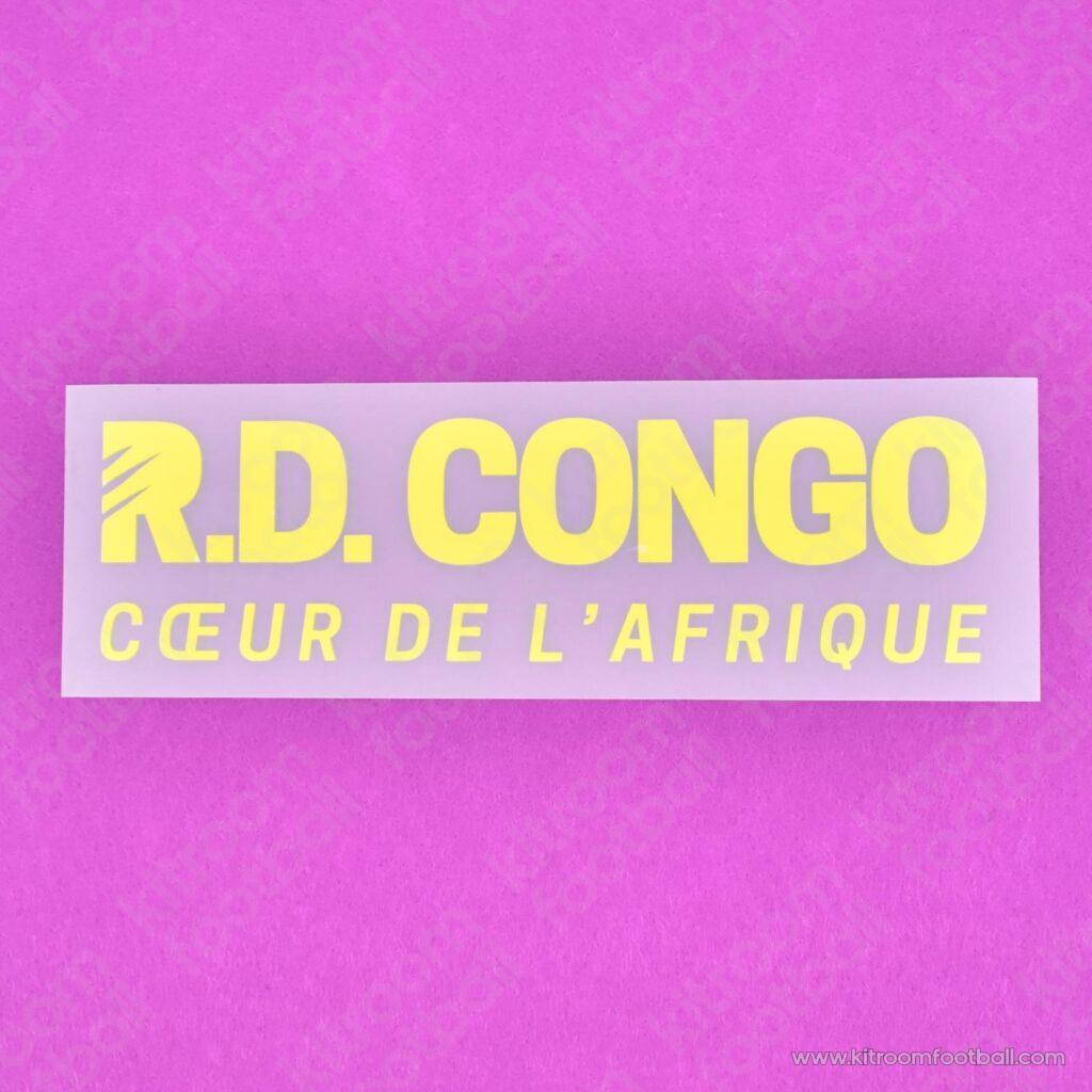 2025-26 Barcelona Training Sponsor Patch RD CONGO (Repro) – Kitroom ...