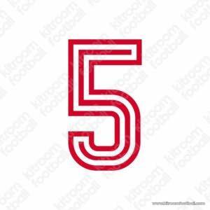 1970s Bayern Munich Away Number #5 Beckenbauer (Repro)