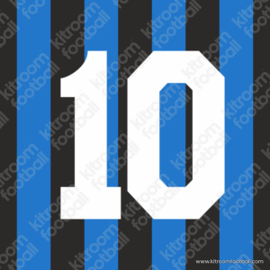 1988-89 Inter Milan Home Number #10 Matthaus (Repro)