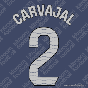2025-26 Real Madrid Away Name Set #2 CARVAJAL (Repro)