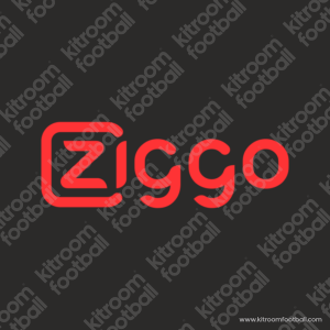 2021-22 Ajax Away Sponsor Patch ZIGGO Red (Repro)