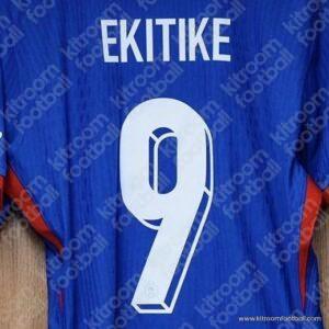 2025-26 France Home Name Set #9 EKITIKE (Repro)