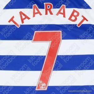 2010-12 Queens Park Rangers Premier League Home Name Set #7 TAARABT (Repro) - Image 1